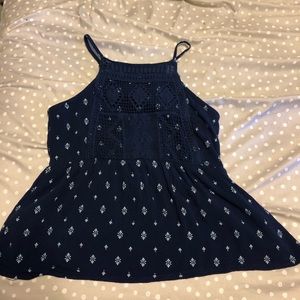Navy blue tank from target. Never worn before.
